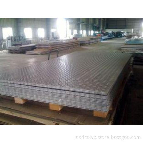 Custom 1000mm - 1500mm 304 430 Checkered Stainless Steel Pl